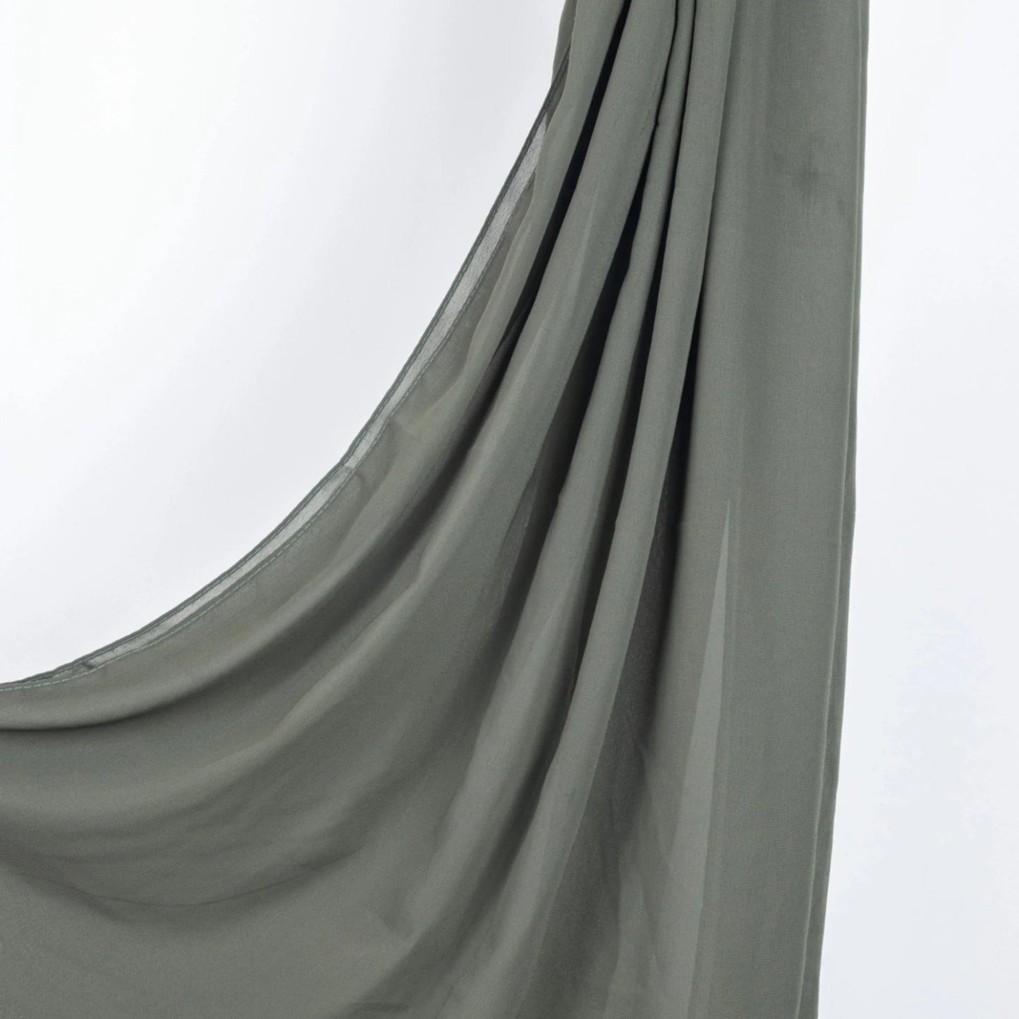 REMIUM CHIFFON HIJAB OLIVE GREEN