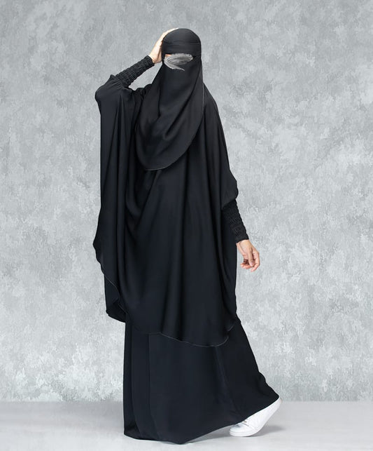 2 PIECE JILBAB | BLACK