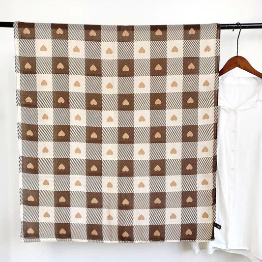 Printed Viscose Cotton Hijab  (siya scarf)