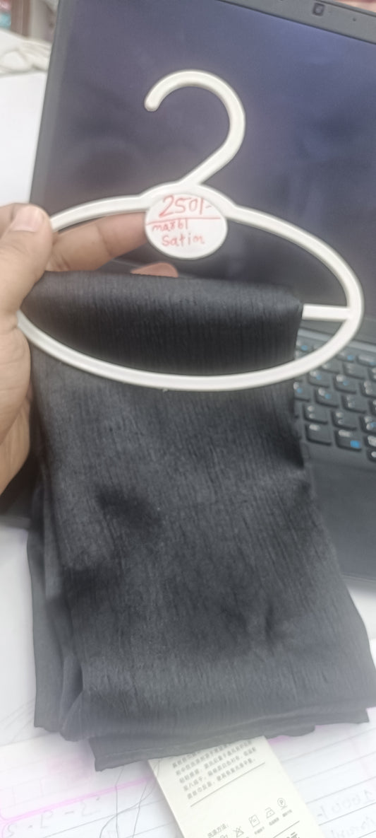 Marble satin colour hijab