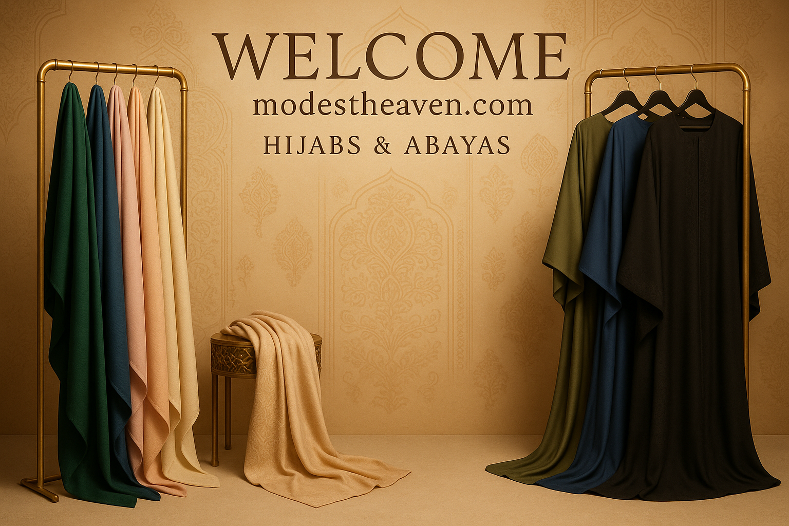 welcome to modestheaven.com best online hijabs abaya store in india