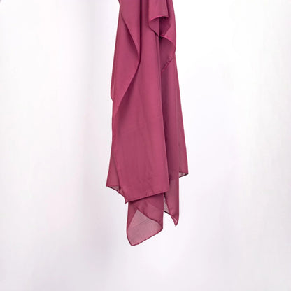 PREMIUM CHIFFON HIJAB DUSKY ROSE