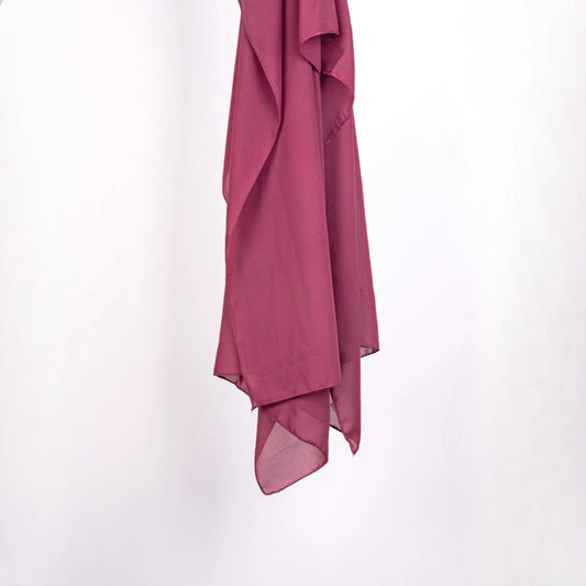 PREMIUM CHIFFON HIJAB DUSKY ROSE