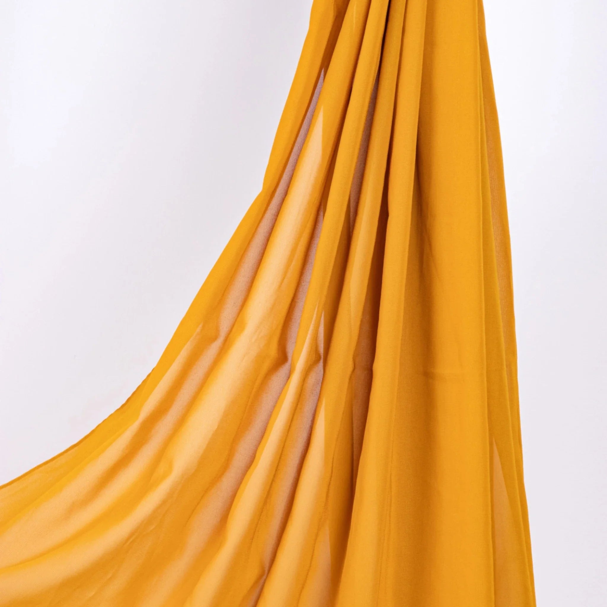 PREMIUM CHIFFON HIJAB  HONEY YELLOW 1   HONEY YELLOW 2