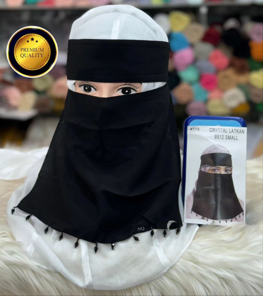 CRYSTAL NIQAB SAUDI STYLE