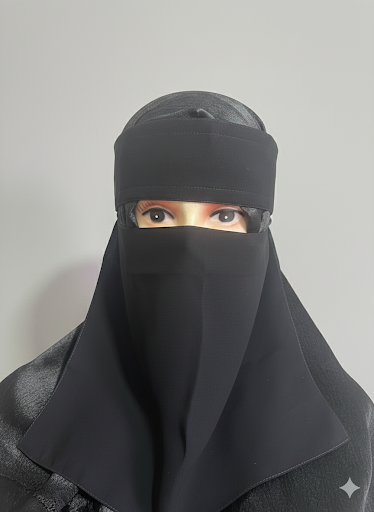 BACK LOCK NOSEPIECE (NIQAB)