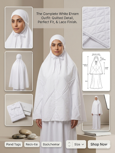 Ehram for women (Hajj-umrah)