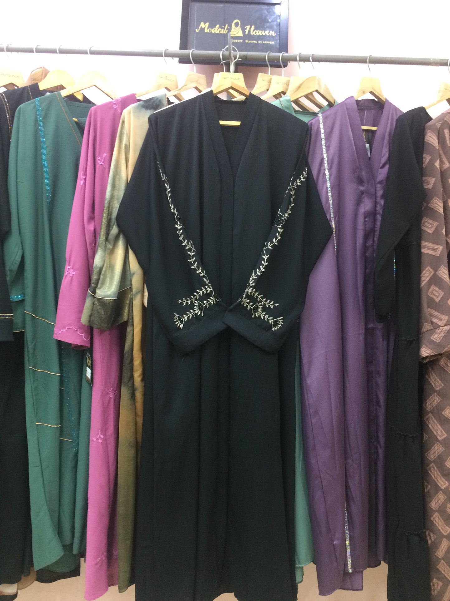 SLEEVES HANDWORK ABAYA