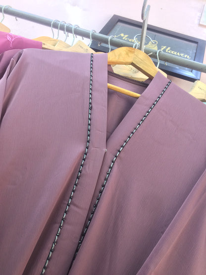 HANA FRONT OPEN ABAYA