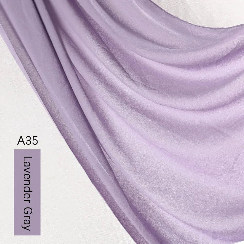 PREMIUM CHIFFON HIJAB  LAVENDER G