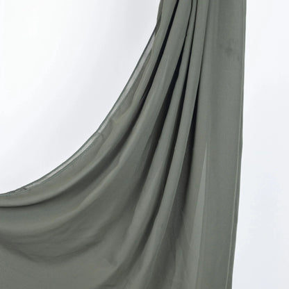 REMIUM CHIFFON HIJAB  OLIVE GREEN