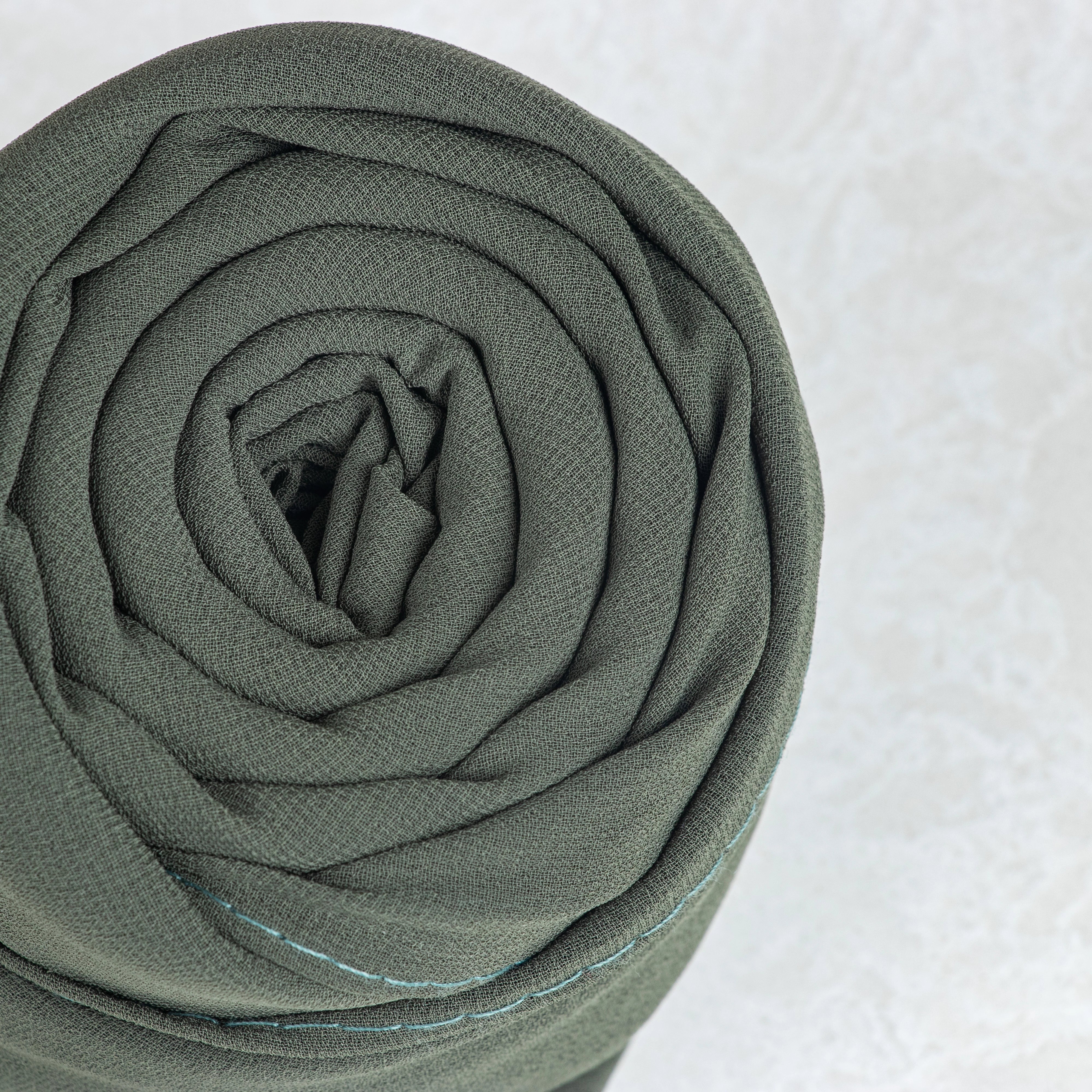 REMIUM CHIFFON HIJAB  OLIVE GREEN