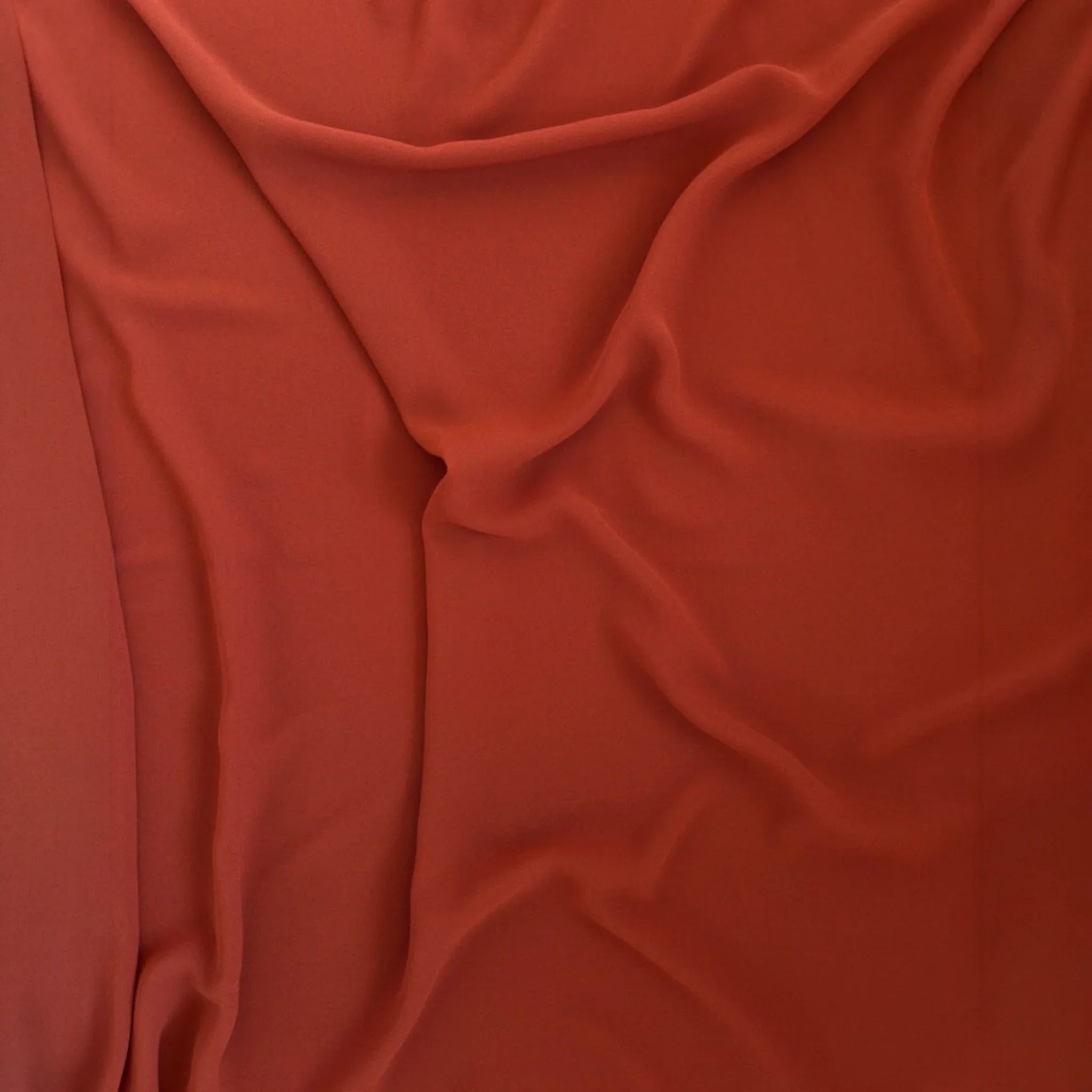 REMIUM CHIFFON HIJAB BURNT ORANGE