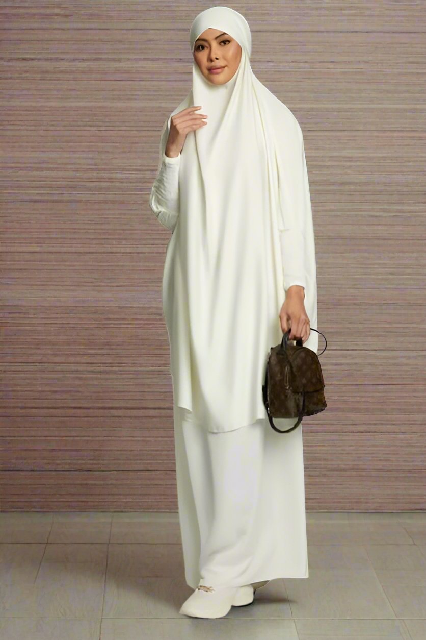 White jilbab