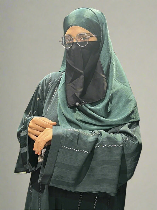 GREEN ABAYA