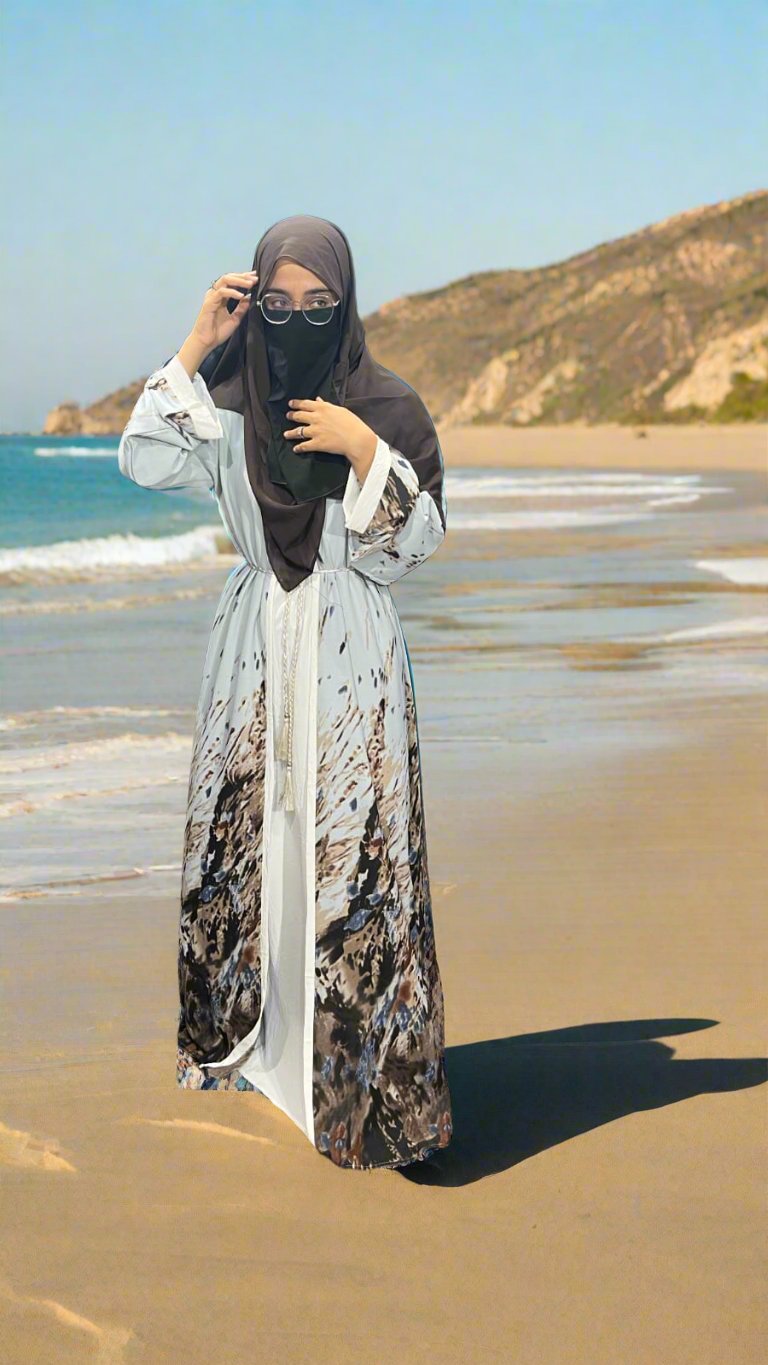 PRINTED ABAYA