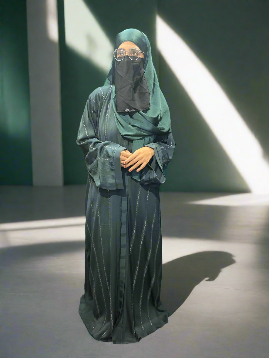 green abaya