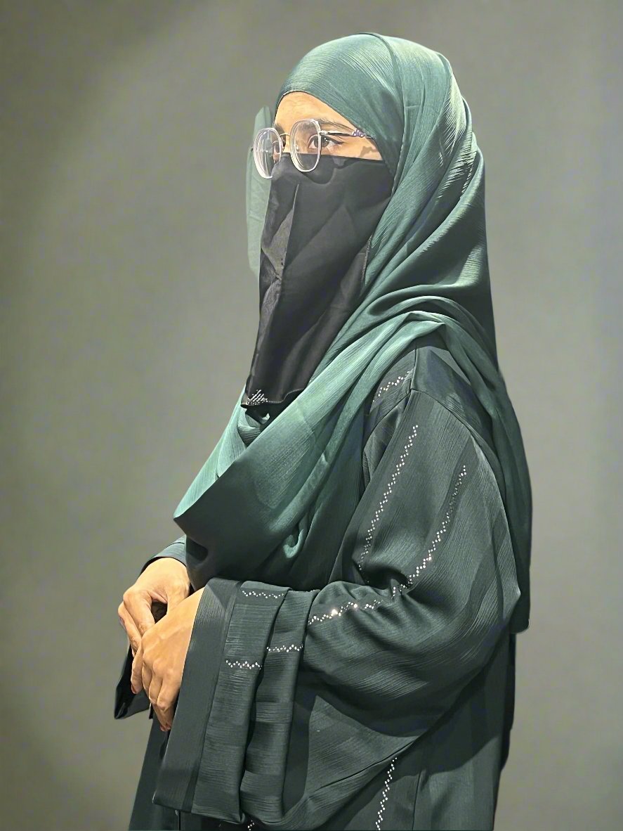 GREEN ABAYA