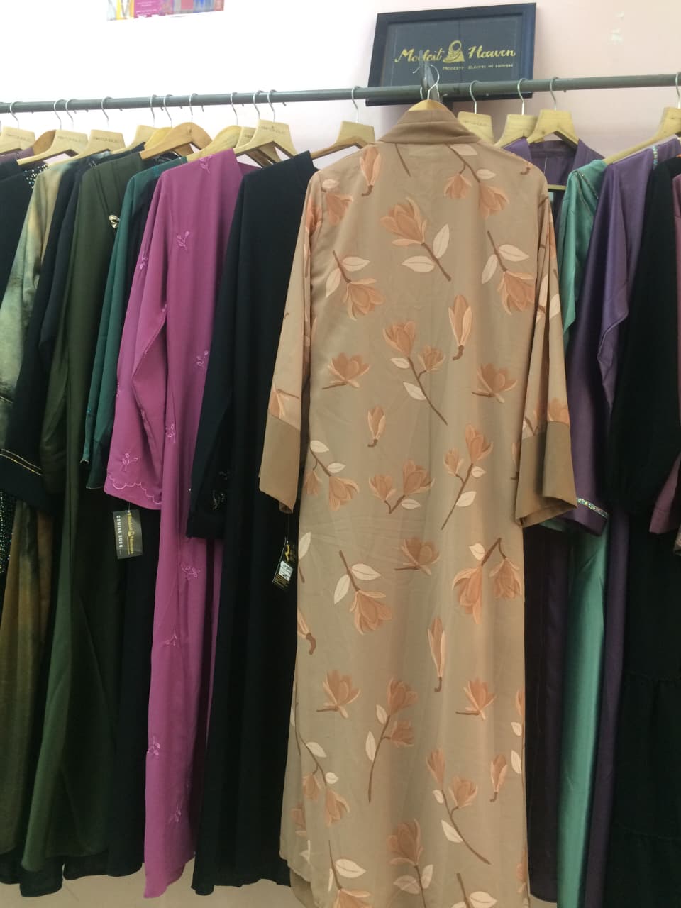 PRINTED SHURG ABAYA