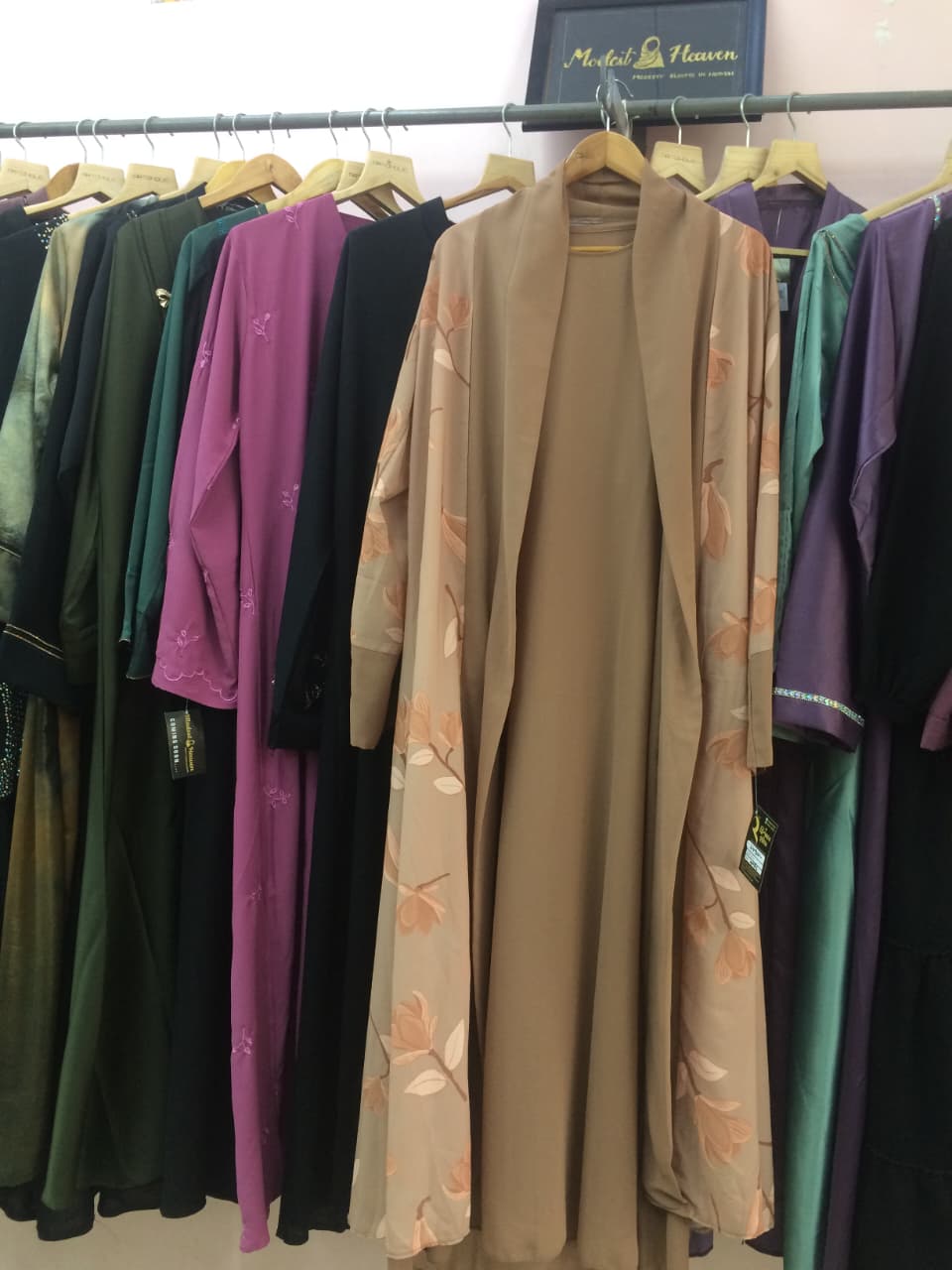 PRINTED SHURG ABAYA