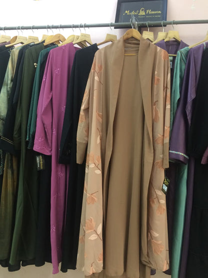 PRINTED SHURG ABAYA