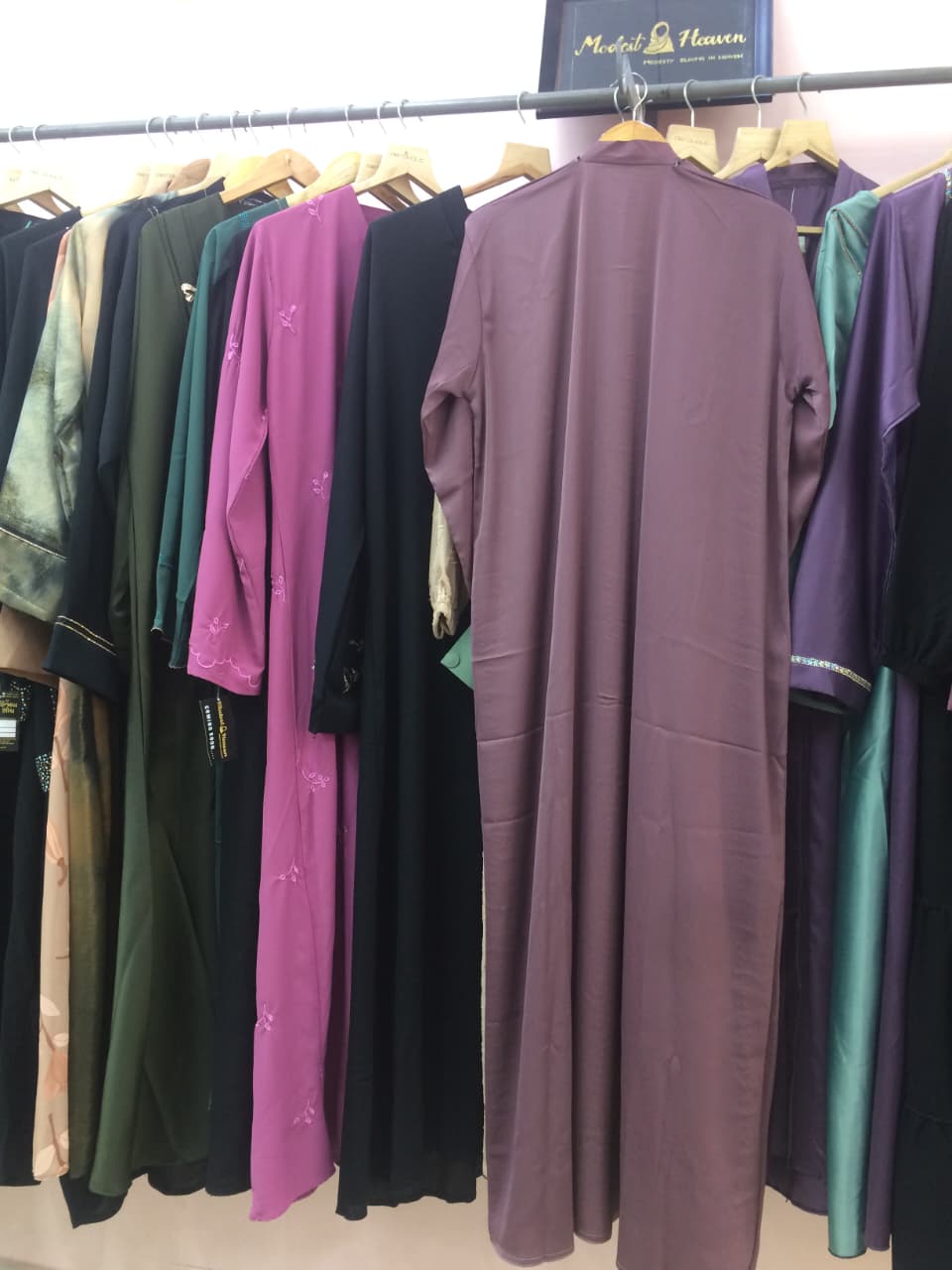 HANA FRONT OPEN ABAYA