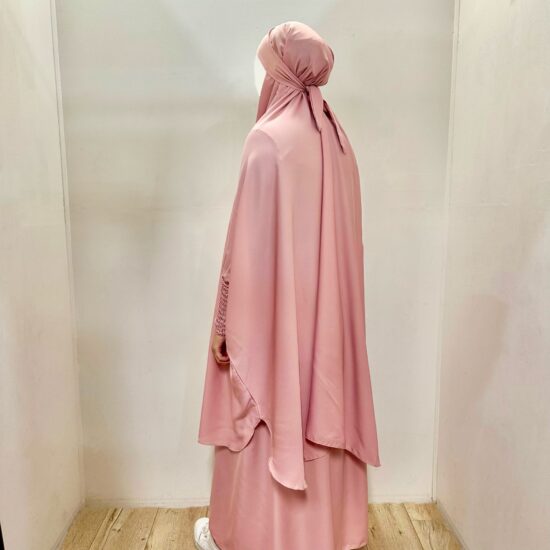 2 PIECE JILBAB | BABY PINK