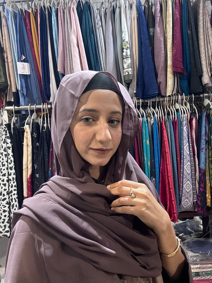 Dusty Purple Premium Chiffon Hijab