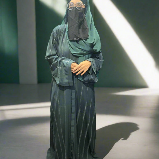 green abaya