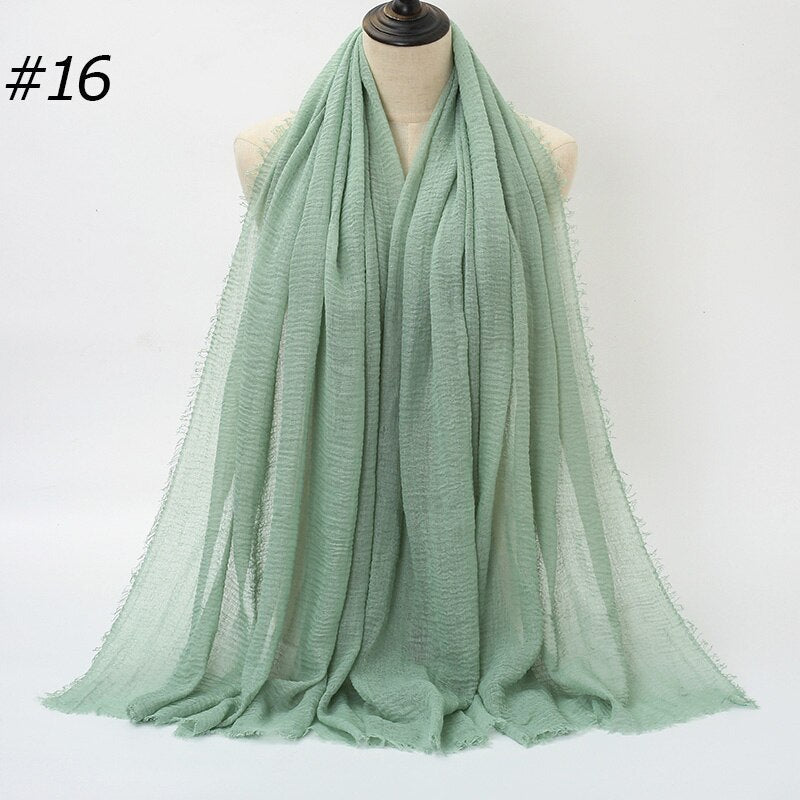 Crinkle Cotton Hijabs